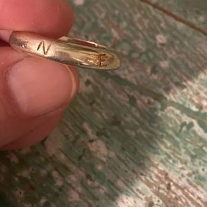 CHANEL 925 silver ring.